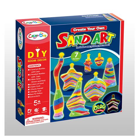 7 Design Creative Kids Diy Super Sand Art Activity Kit For Kids Create