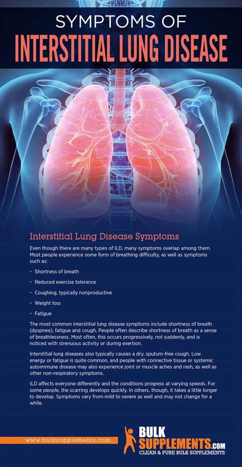 Interstitial Lung Disease Symptoms Causes And Treatment