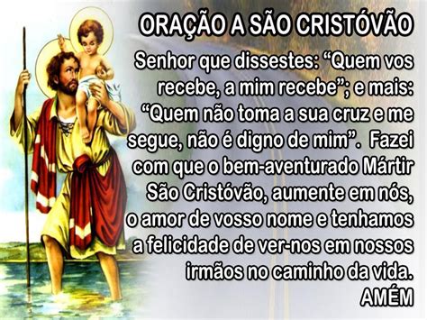 Neste domingo, dia 25 de julho, a igreja católica comemora, em todo o brasil, o dia de são cristóvão, o santo padroeiro dos motoristas e . SÃO CRISTÓVÃO 4 - CRYSTAL ART
