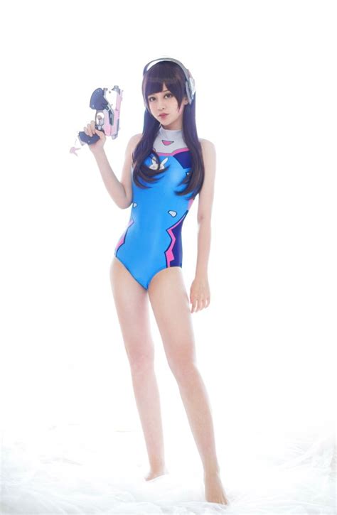 Overwatch Ow Dva Sexy Swimsuit Bathingsuit Meka Suit Design Game One Piece Cosplay Costume Women