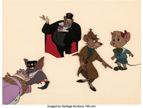 The Great Mouse Detective Ratigan Basil Olivia And Fidget Production