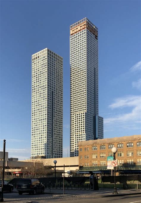 Exterior Work On Journal Squareds Second And Tallest Tower Nears