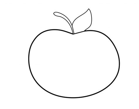 Apple Shape Clipart Clipground