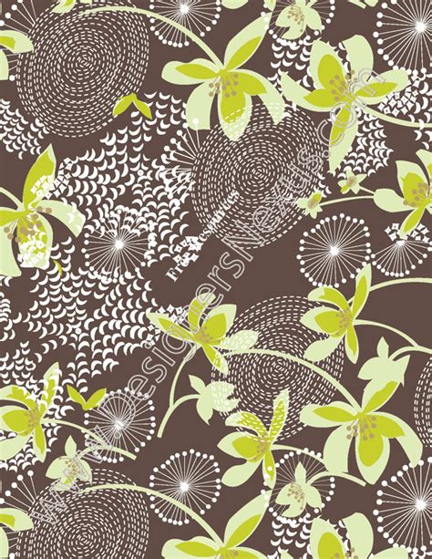 Seamless Floral Print V17 Free Fabric Pattern Designers Nexus