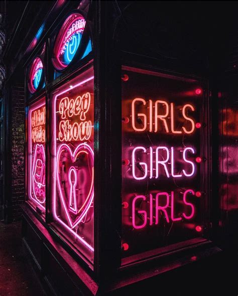 Girl Neon Wallpapers On Wallpaperdog