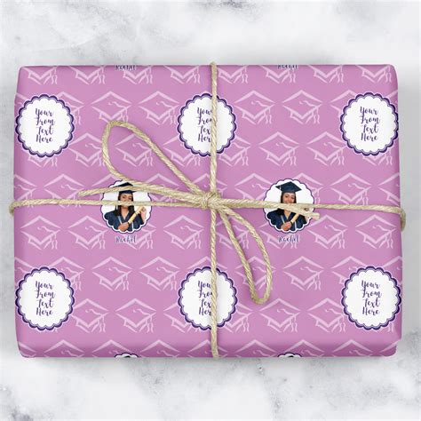 Custom Graduation Wrapping Paper Personalized Youcustomizeit