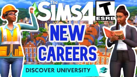 New Careers In Discover University The Sims 4 Youtube