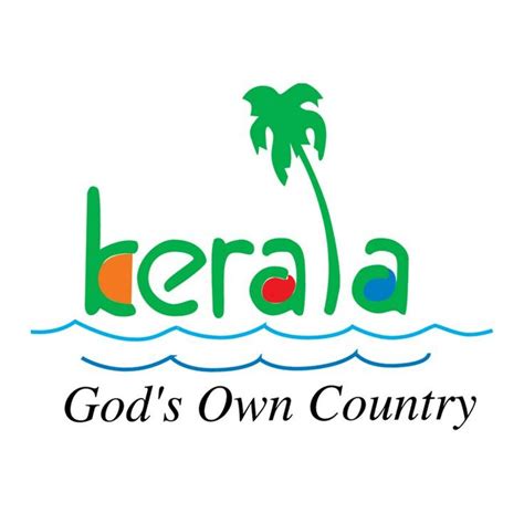 Kerala Gods Own Country Logo Tourism Department Tourism Logo