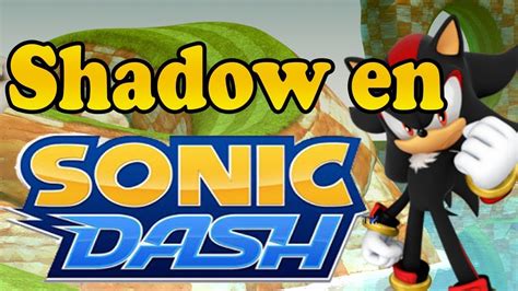 Sonic Dash Shadow Gameplay Ios Youtube