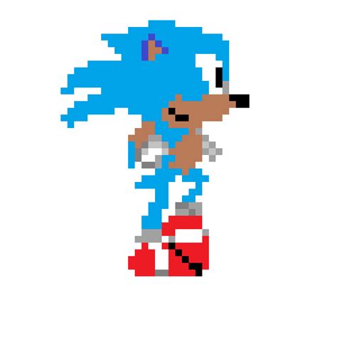 Pixilart Sonic By Sonic Speed