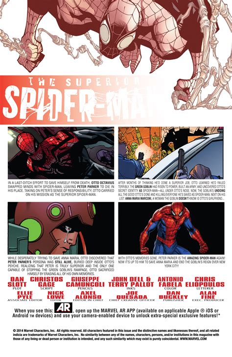 Read Online Superior Spider Man Comic Issue 31