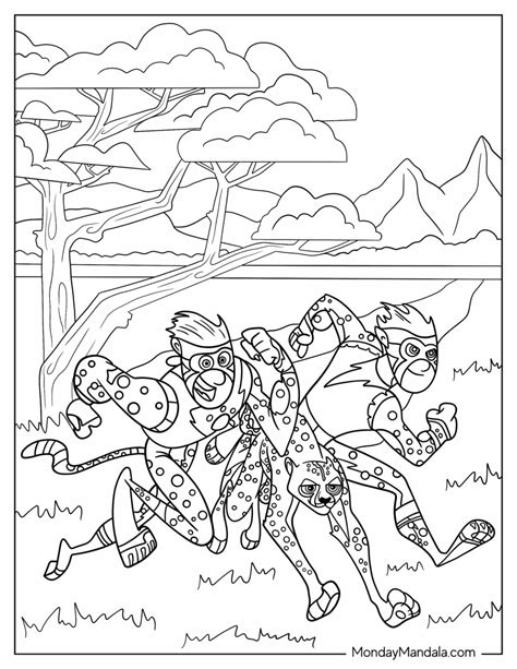 20 Wild Kratts Coloring Pages Free PDF Printables
