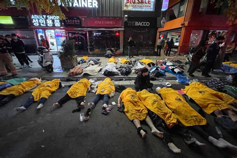 Scenes Of Horror In Seoul After Halloween Stampede World The Vibes