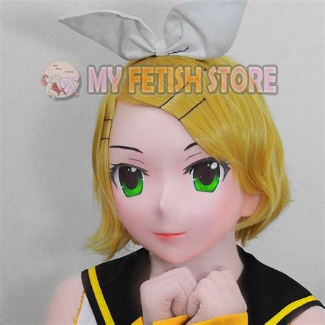 Km1837handmade Cute Femalegirl Resin Half Head Elf Ear Mask Cosplay Japanese Anime Role