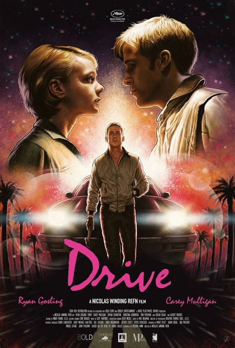 Drive Poster Ryan Gosling Wall Art Movie Film Minimalist Etsy