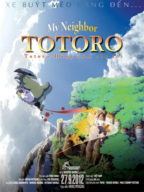 The Geeky Nerfherder Movie Poster Art My Neighbour Totoro 1988