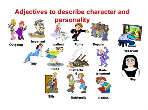 How to Describe People in English: Appearance, Character Traits and ...