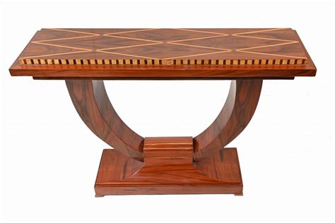 Art Deco Ogee Console Table Hall Tables