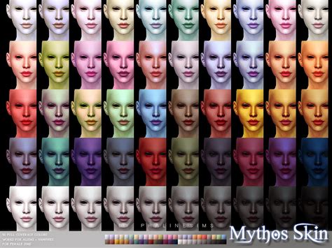 The Sims Resource Mythos Skin Female