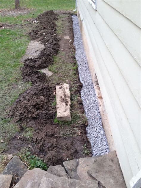 French Drain Installed By Matthew It Works So Amazingly Well