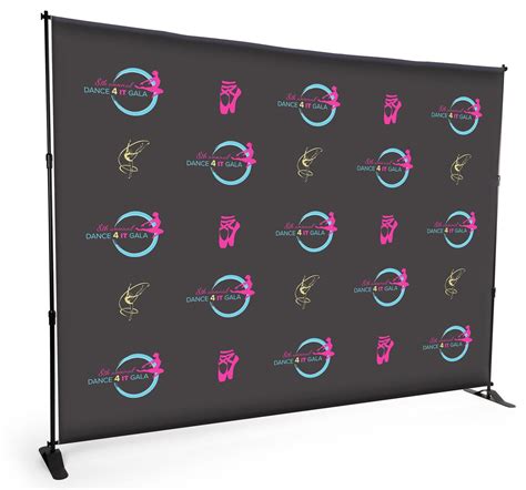 Event Step And Repeat Backdrop Customizable Graphics For Events