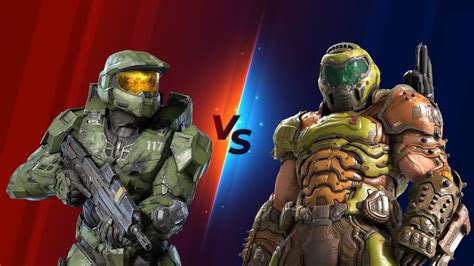 Mugen Fight Master Chief Vs Doomguy Youtube