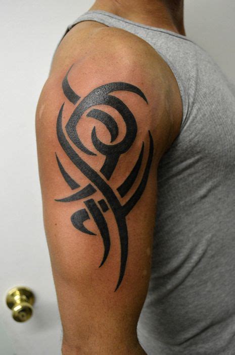 33 Simple Tribal Tattoo Designs For Arm