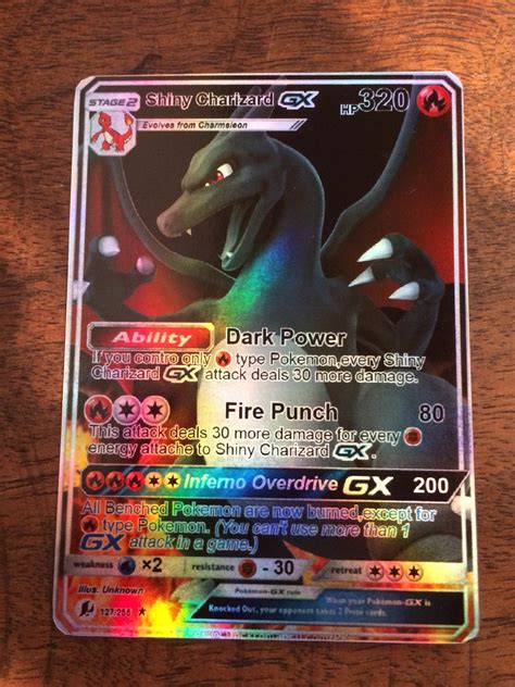 These are the best ones you can get your hands on. Mega charizard shiny ex gx pokemon orica proxy card