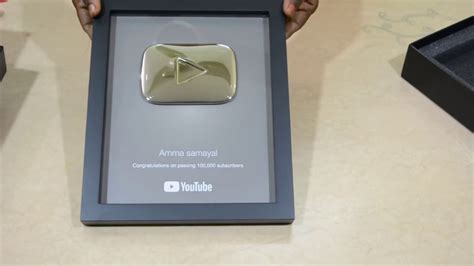 Unboxing Silver Play Button Youtube Youtube
