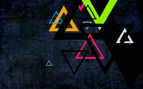 Wallpaper Illustration Simple Background Abstract Text Triangle