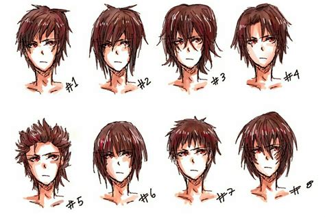 Estilos De Cabello Para Chicos Anime Boy Hair Manga Hair Anime Hair