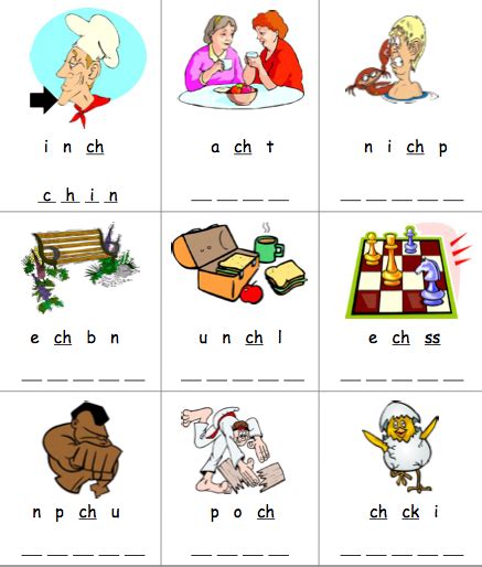 Ch Sound Worksheets And Games Phonics Worksheets And Games For