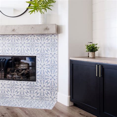 These Tiled Fireplaces Are Swoon Worthy Tileist By Tilebar Mosaic