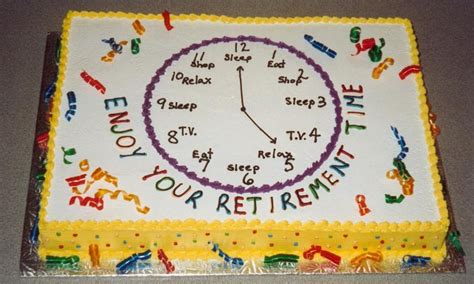 Figuring out what to write on a retirement cake isn't easy. Retirement Cakes | Classic Cakes