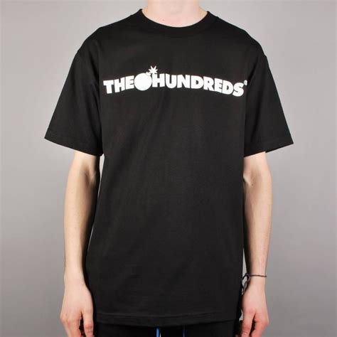 The Hundreds The Hundreds Forever Bar T Shirt Black The Hundreds