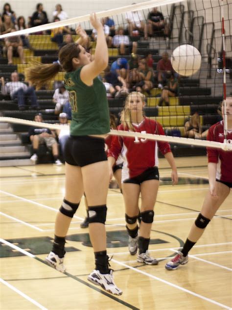 1109 Jv Volleyball17 Girls Volleyball Basha Vs Boulder Flickr