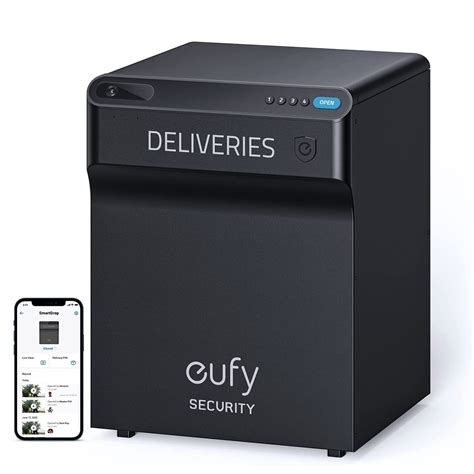 Eufy Security Smartdrop Smart Delivery Box Package Protection With