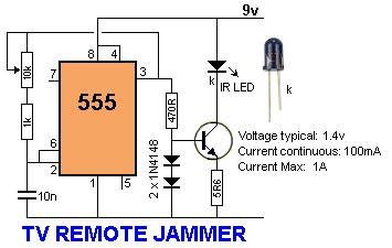 Get complete knowledge on mobile phone jammer circuit and its working. world technical: tv remote control jammer