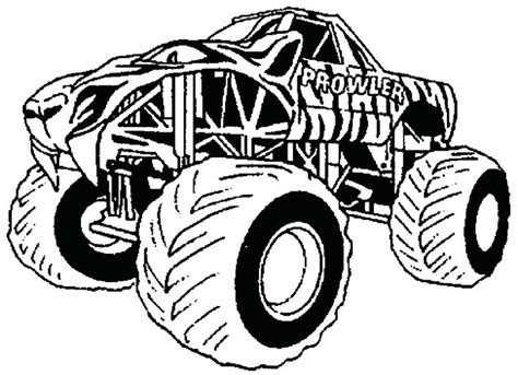 Mud Truck Coloring Pages At Free Printable Colorings