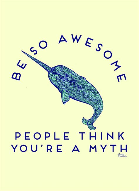 Be So Awesome Print White Thinking Quotes Positive Quotes Cool Words