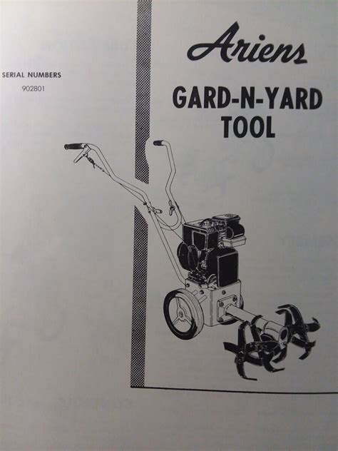 Ariens Garden Tractor Tiller Fasci Garden