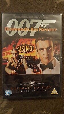 Diamonds Are Forever James Bond Ultimate Edition Dvd Sealed Sean