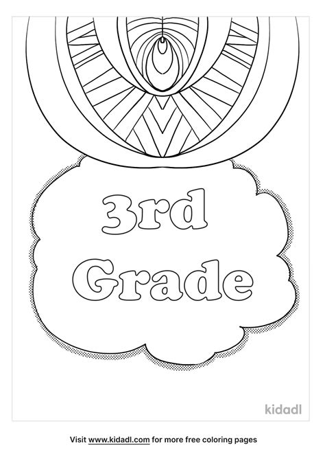 Free 3rd Grade Coloring Page Coloring Page Printables Kidadl