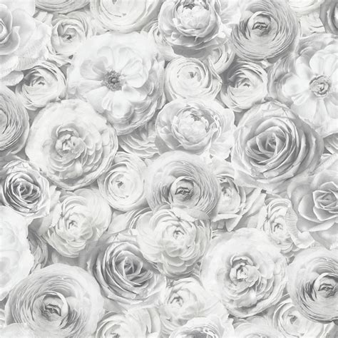 Gray Floral Wallpapers Top Free Gray Floral Backgrounds Wallpaperaccess