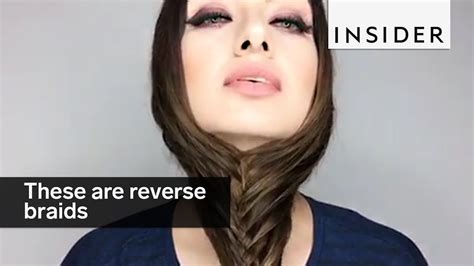 It's also a great way to rock you're day 4 hair and not quite ready to wash your hair. Reverse braids is an easy way to braid the back of your ...