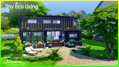 Tiny Eco Living Home At Kalino Sims 4 Updates