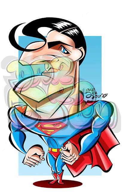 Caricaturas De Darracu Caricatura Superman Christopher Reeve