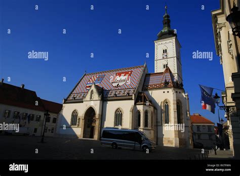 St. Mark's Church, Zagreb Stock Photo - Alamy