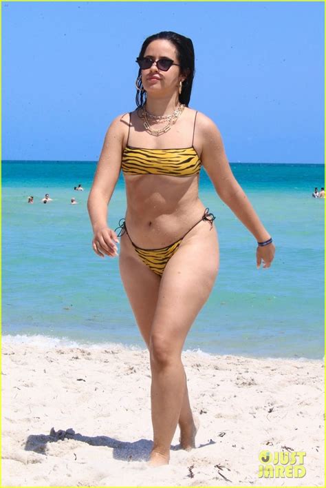 Camila Cabello Soaks Up The Sun In A Bikini At Miami Beach New Photos Photo Bikini