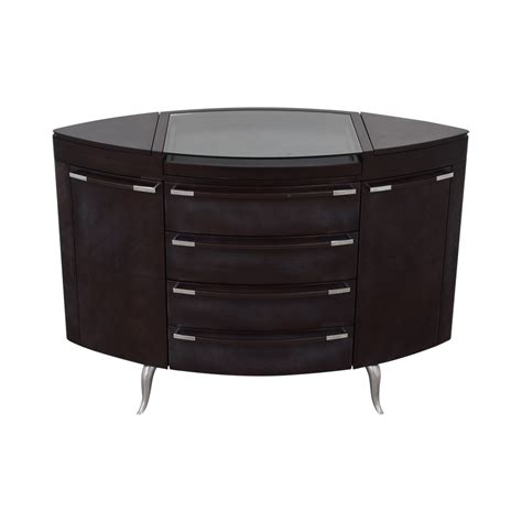 86 Off Maurice Villency Maurice Villency Oval Elliptical Chest Of Drawers Storage